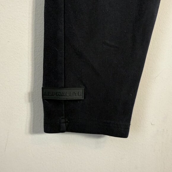 Alphalete Jogger Sweatpants Women's Medium Black Activewear Pockets Drawstring - Picture 7 of 13